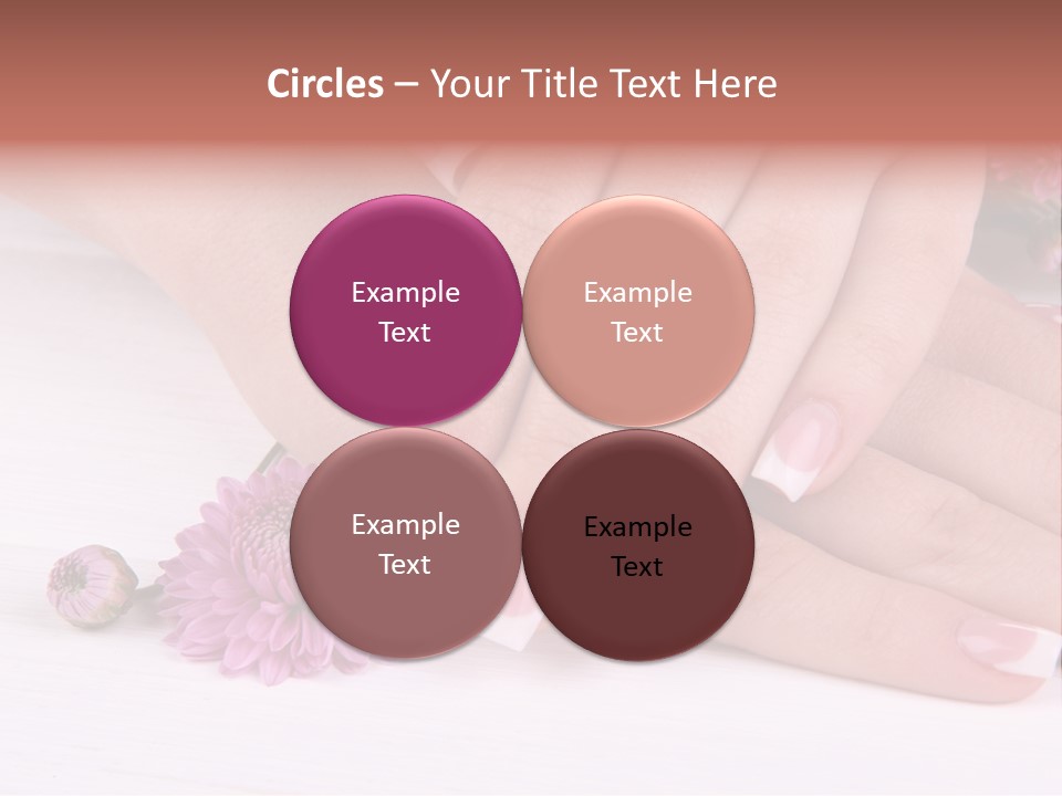 Young Therapy Flower PowerPoint Template