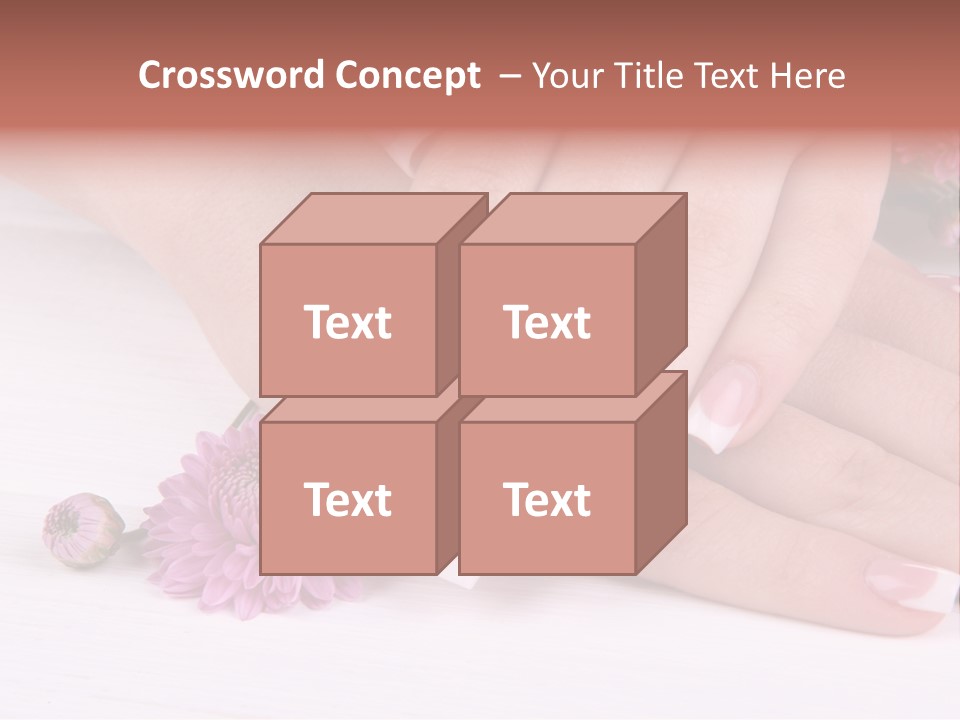 Young Therapy Flower PowerPoint Template