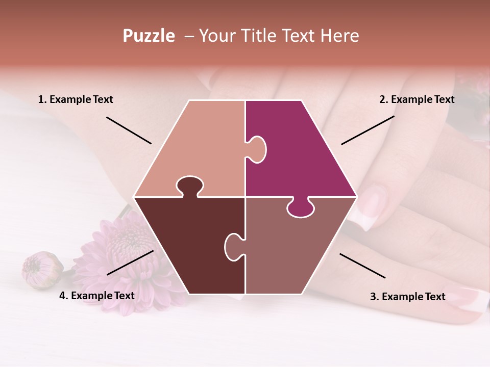 Young Therapy Flower PowerPoint Template