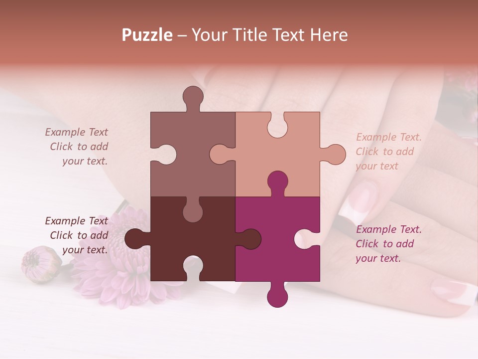 Young Therapy Flower PowerPoint Template