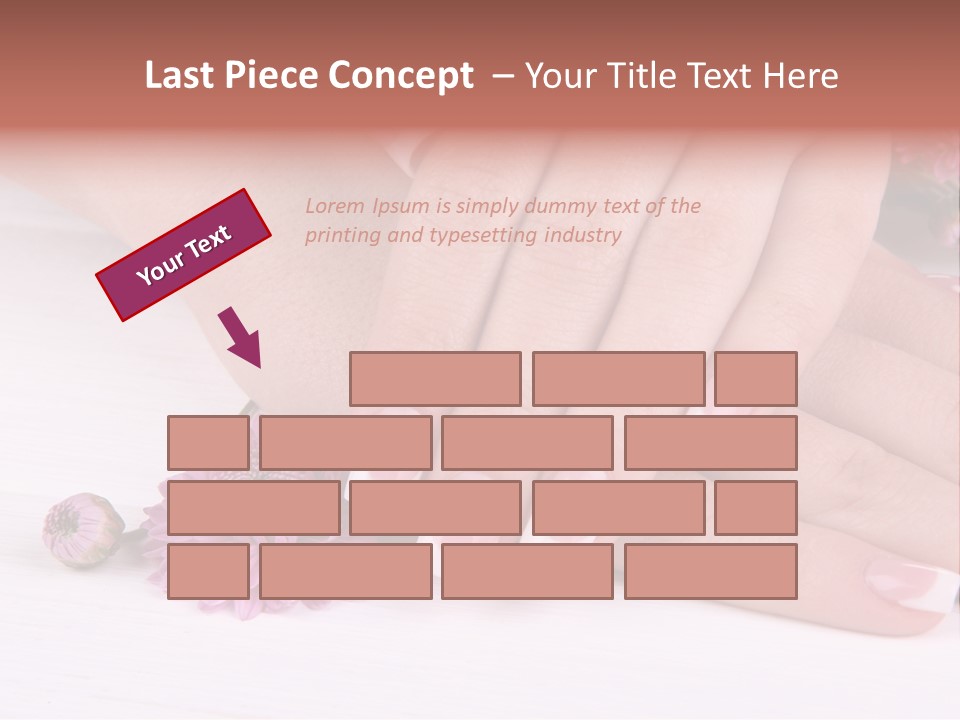 Young Therapy Flower PowerPoint Template