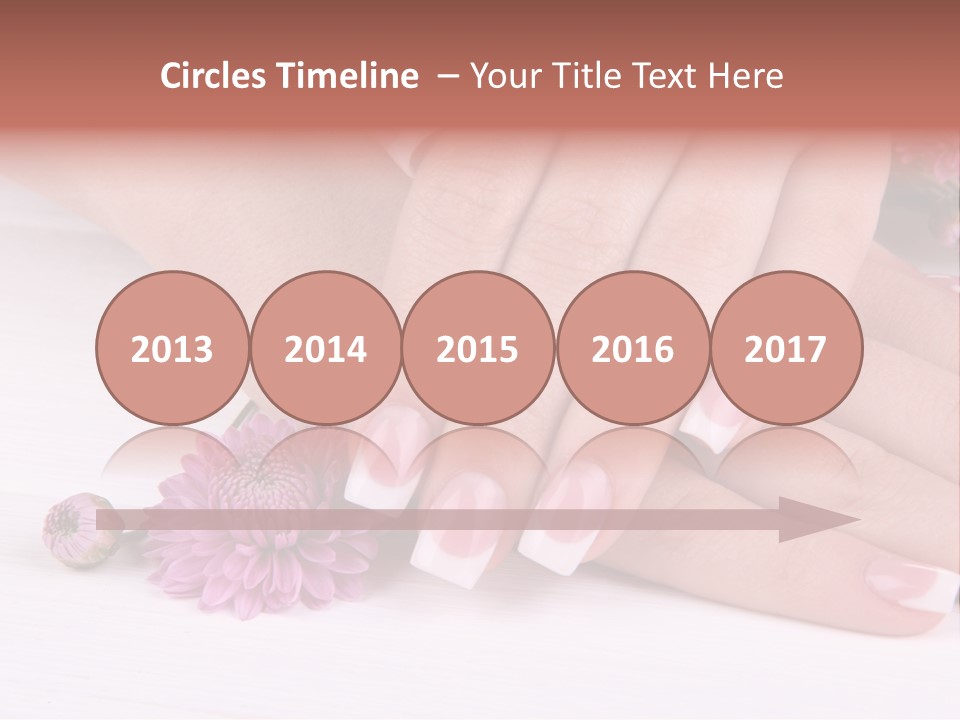 Young Therapy Flower PowerPoint Template