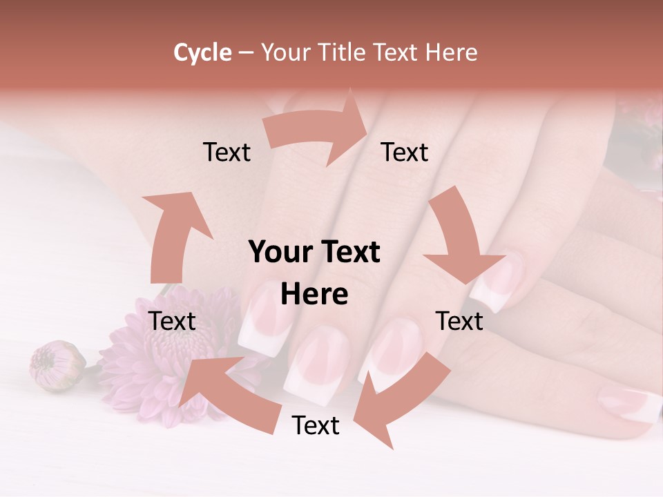 Young Therapy Flower PowerPoint Template