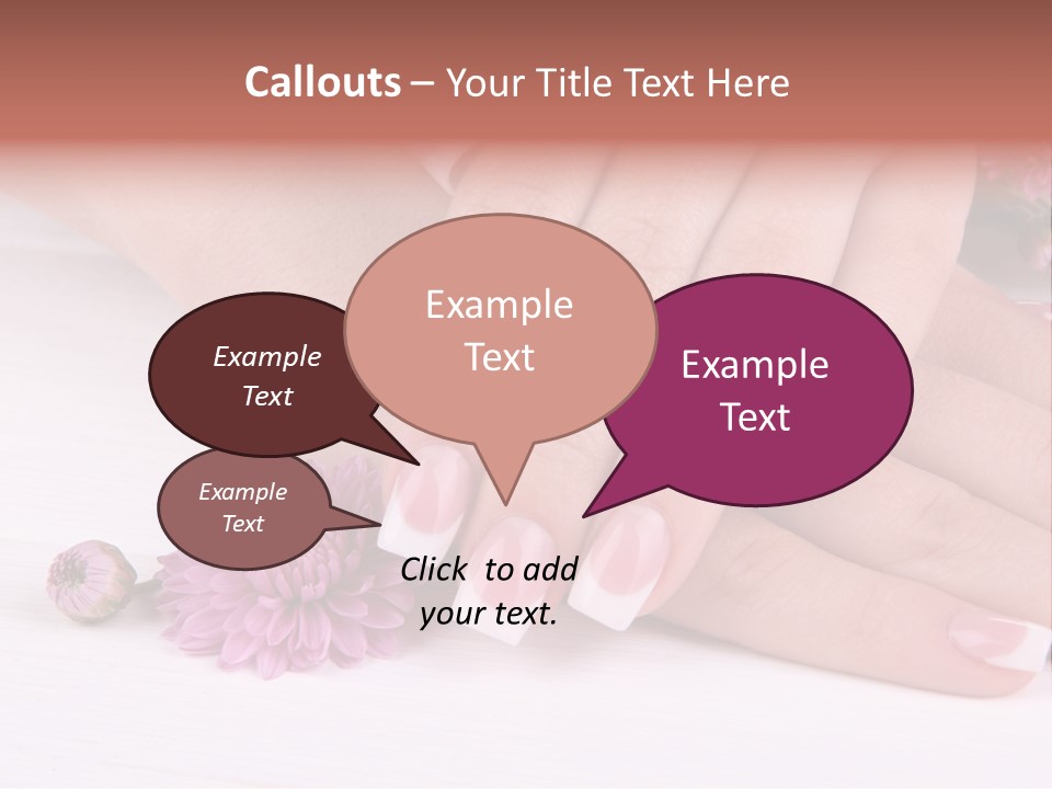 Young Therapy Flower PowerPoint Template