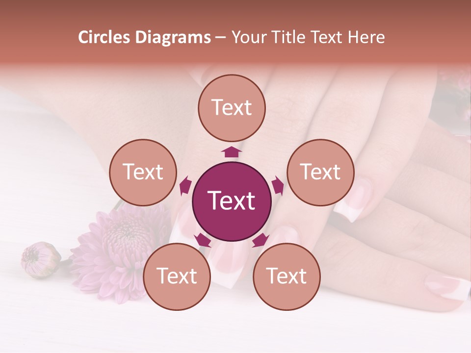 Young Therapy Flower PowerPoint Template