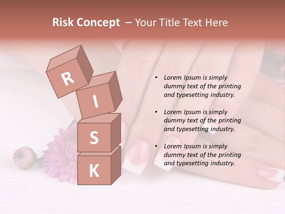 Young Therapy Flower PowerPoint Template