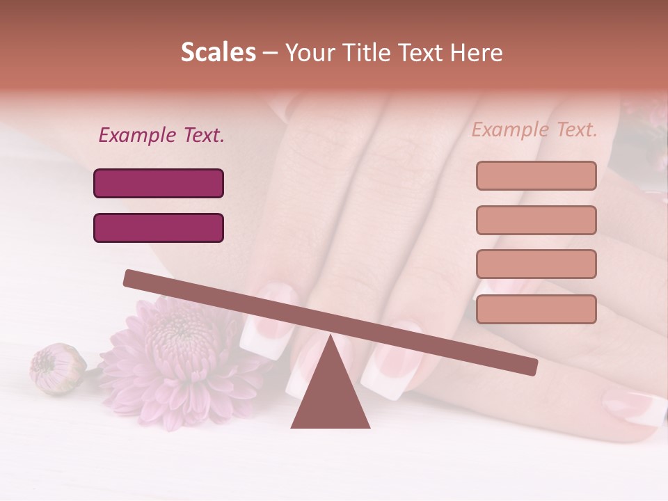 Young Therapy Flower PowerPoint Template