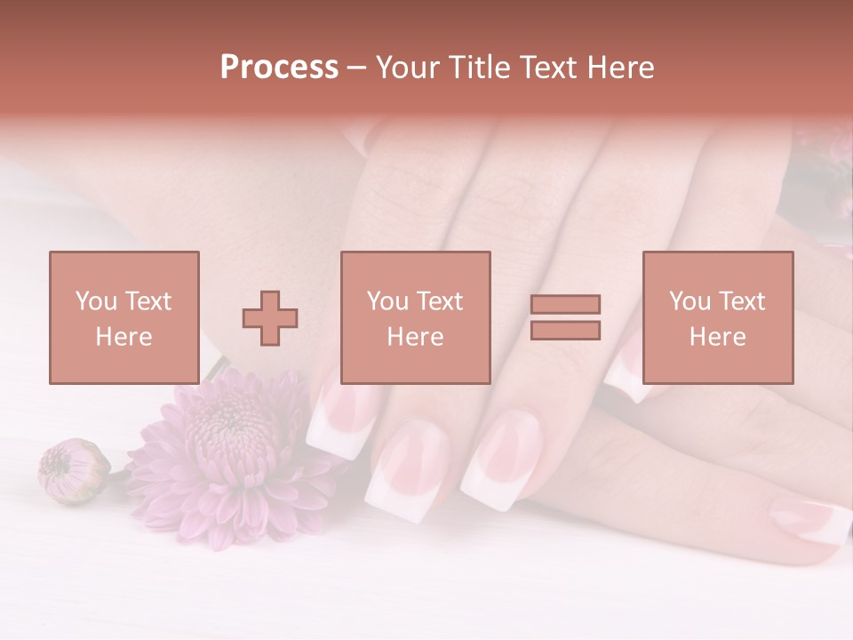 Young Therapy Flower PowerPoint Template