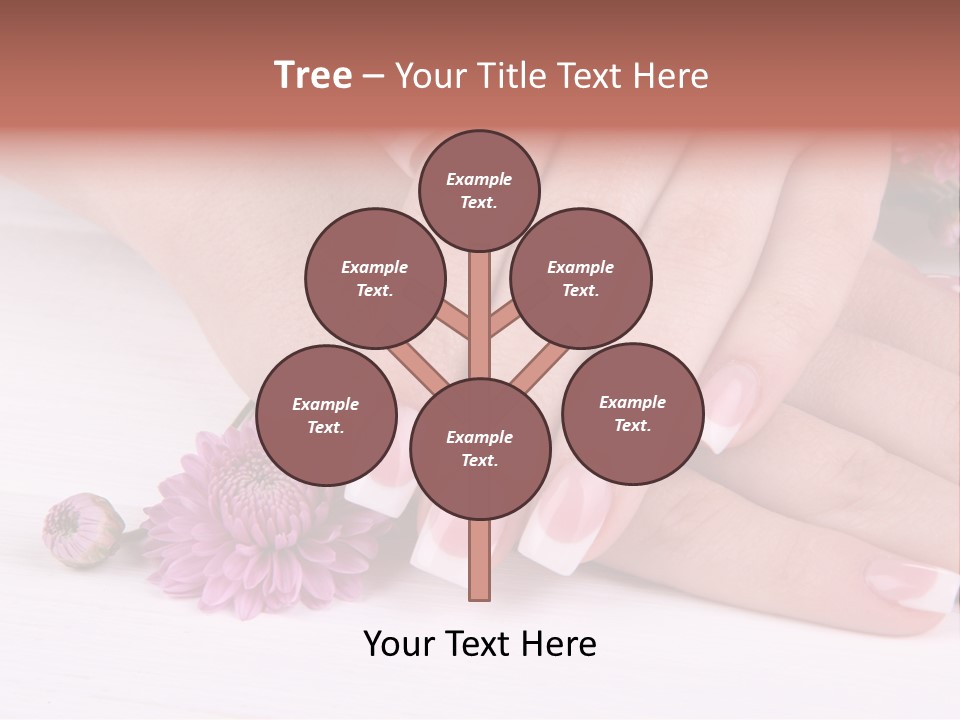 Young Therapy Flower PowerPoint Template