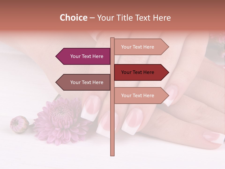 Young Therapy Flower PowerPoint Template