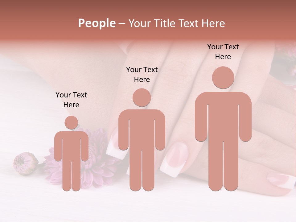 Young Therapy Flower PowerPoint Template