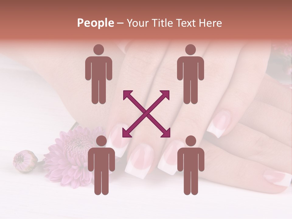 Young Therapy Flower PowerPoint Template