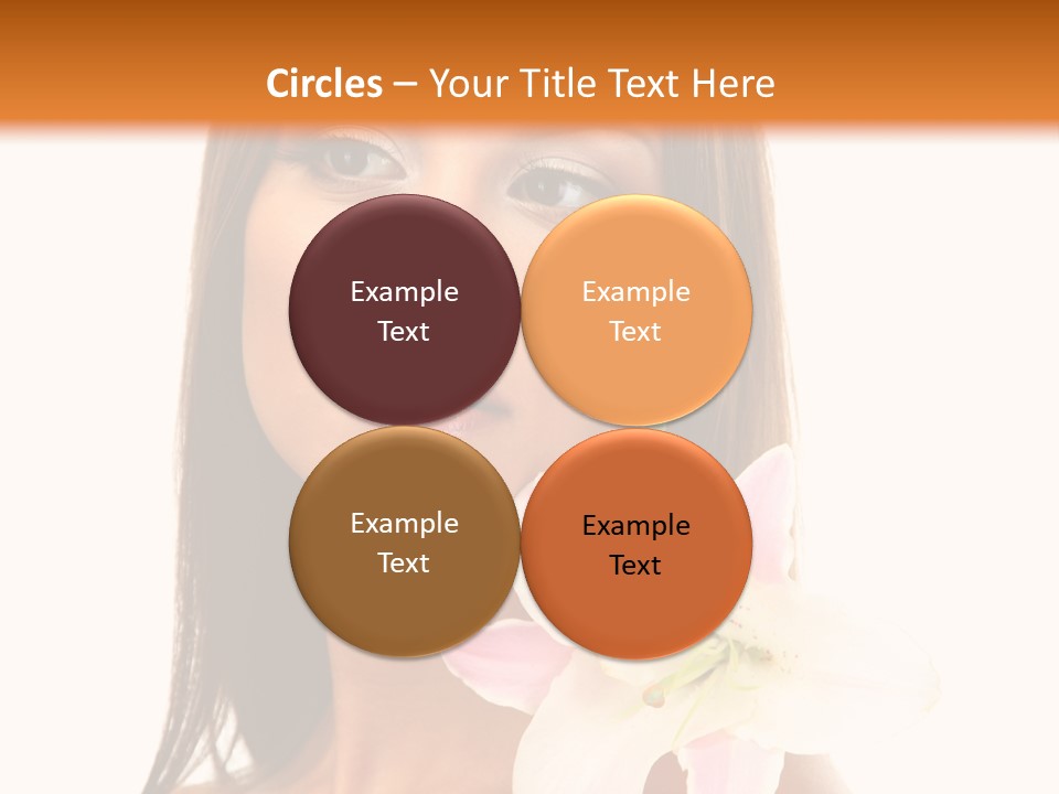 Flower Healthy White PowerPoint Template