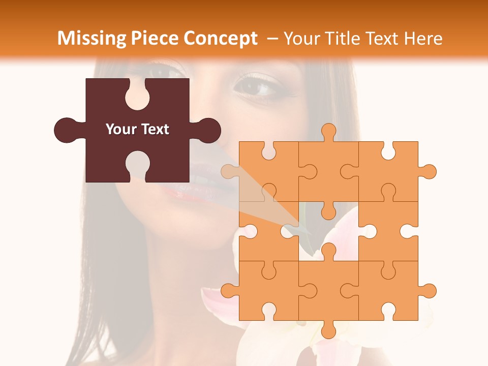 Flower Healthy White PowerPoint Template