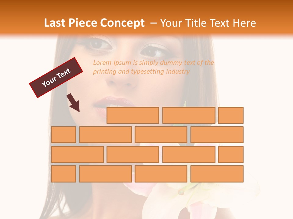 Flower Healthy White PowerPoint Template