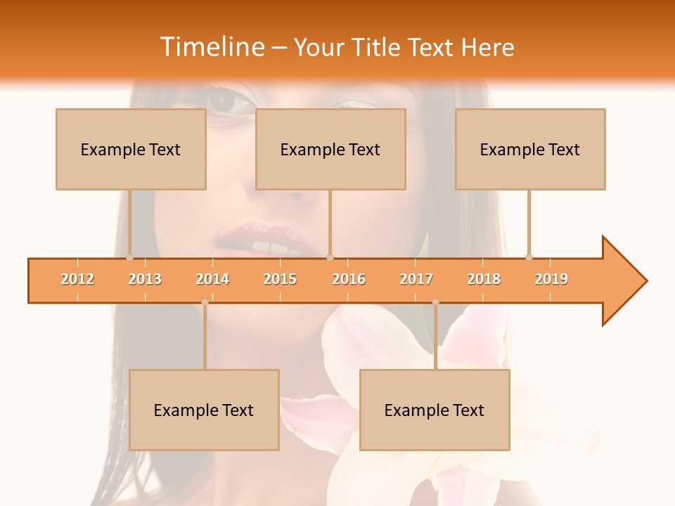 Flower Healthy White PowerPoint Template