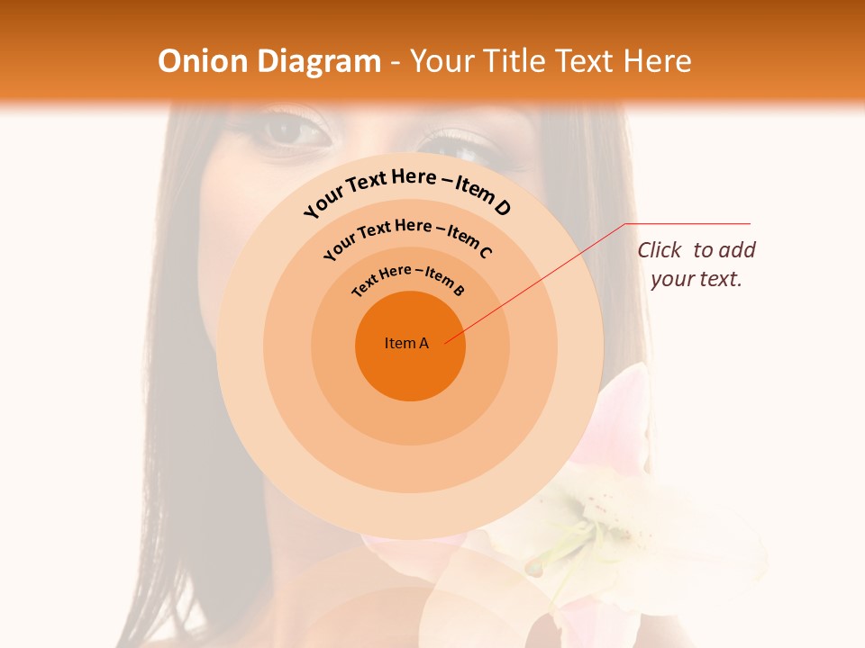 Flower Healthy White PowerPoint Template