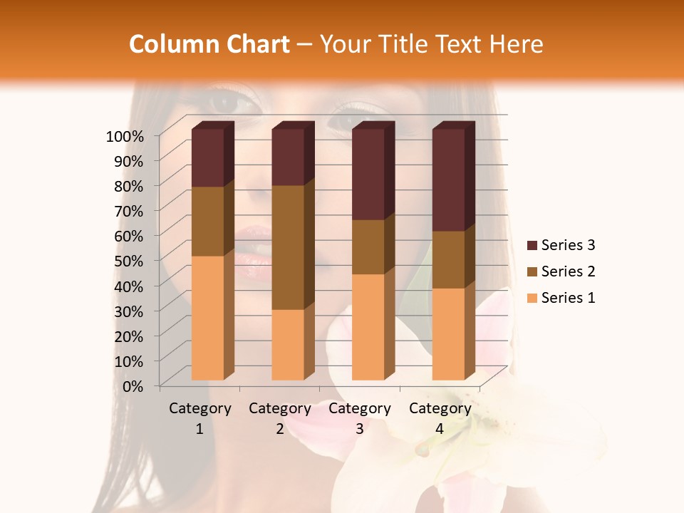 Flower Healthy White PowerPoint Template