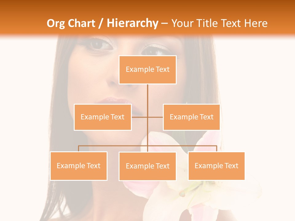 Flower Healthy White PowerPoint Template