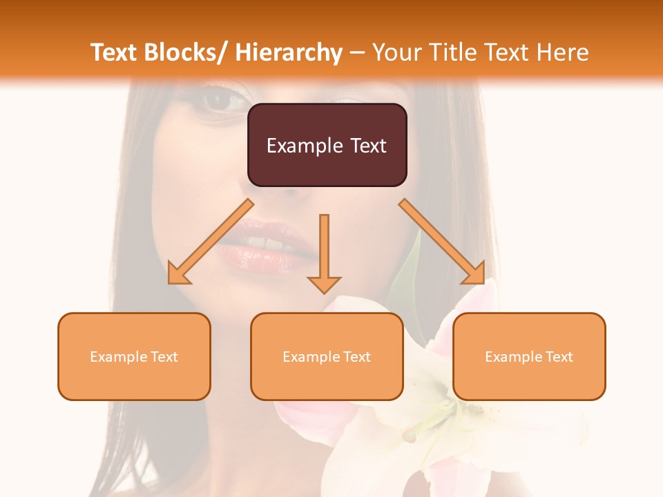 Flower Healthy White PowerPoint Template