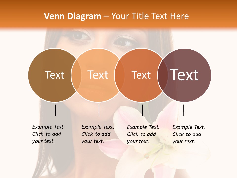 Flower Healthy White PowerPoint Template