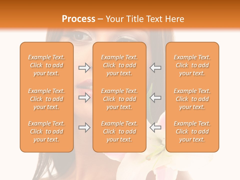 Flower Healthy White PowerPoint Template
