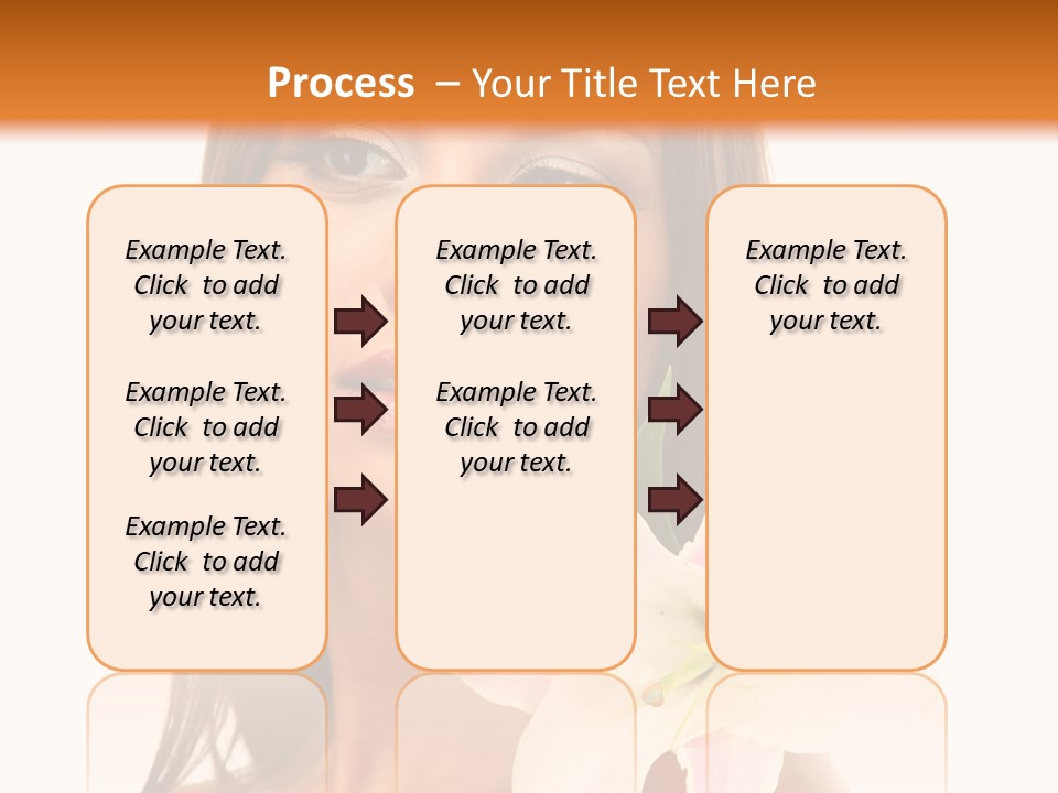Flower Healthy White PowerPoint Template