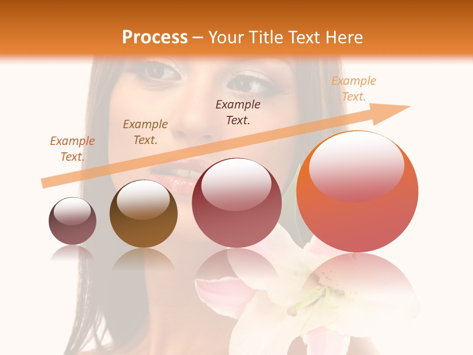 Flower Healthy White PowerPoint Template