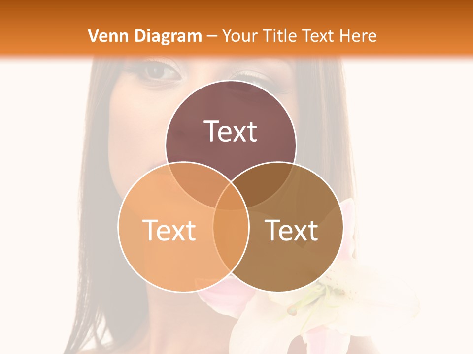 Flower Healthy White PowerPoint Template