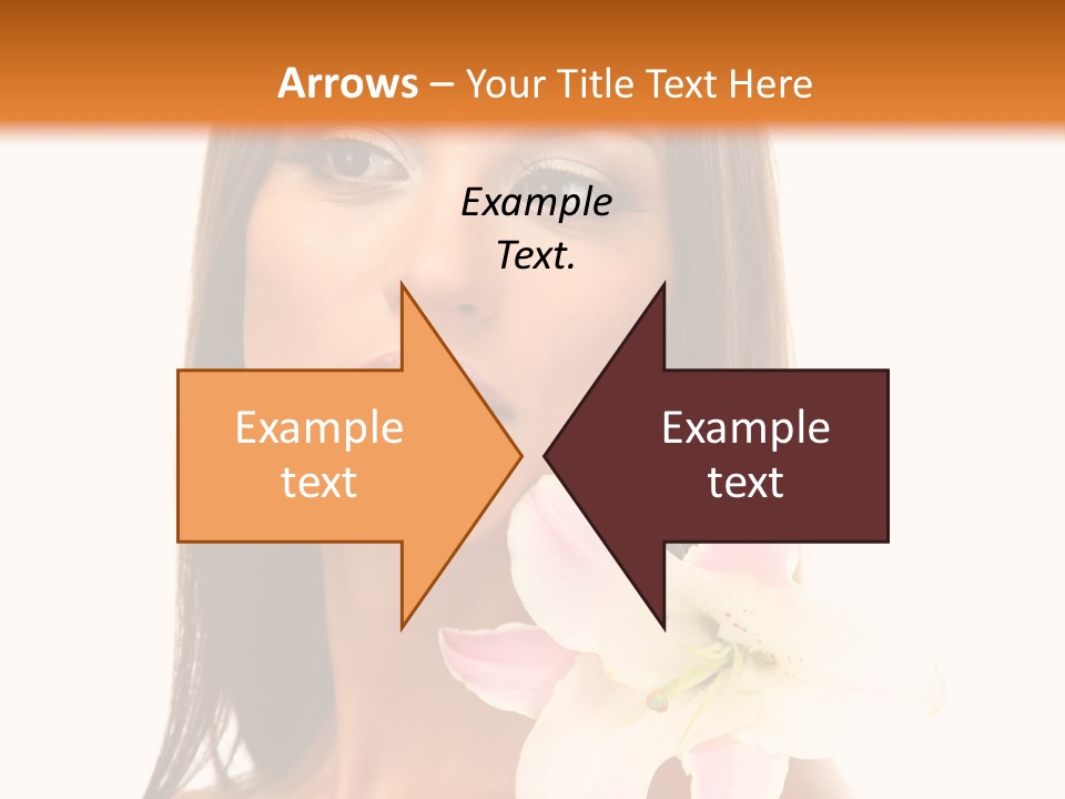 Flower Healthy White PowerPoint Template