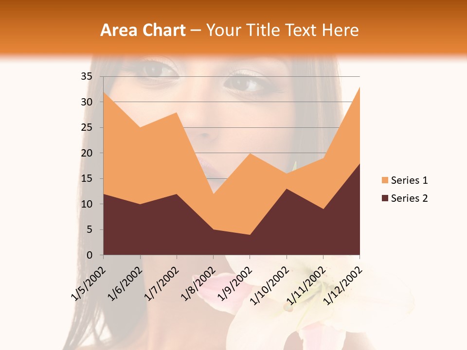 Flower Healthy White PowerPoint Template