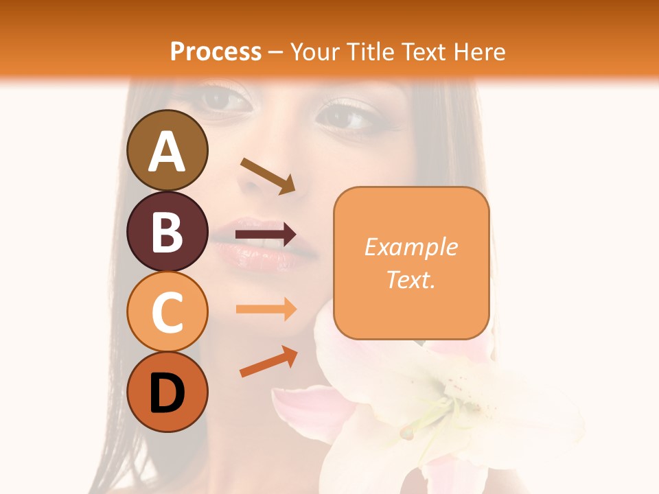 Flower Healthy White PowerPoint Template