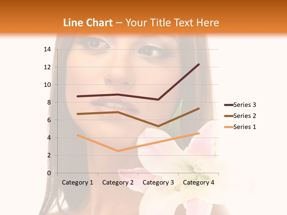 Flower Healthy White PowerPoint Template