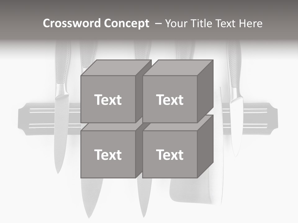 Abstract Objects Household PowerPoint Template