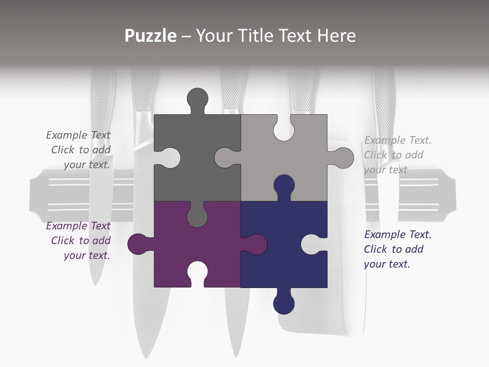 Abstract Objects Household PowerPoint Template