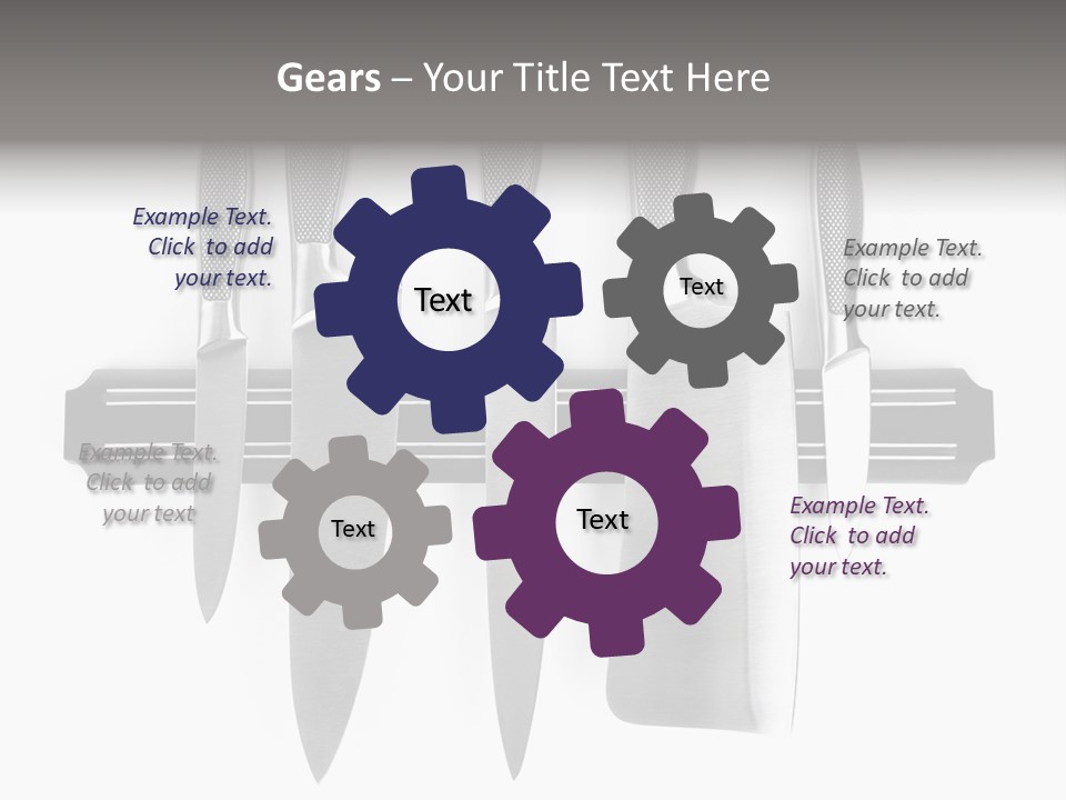 Abstract Objects Household PowerPoint Template