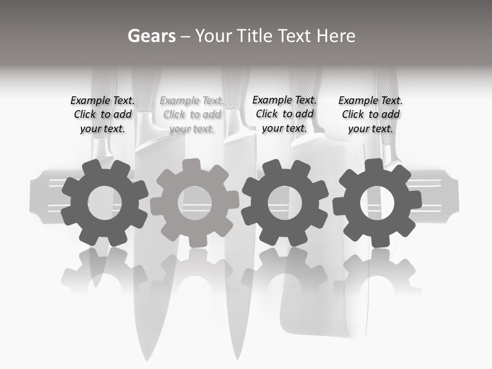 Abstract Objects Household PowerPoint Template