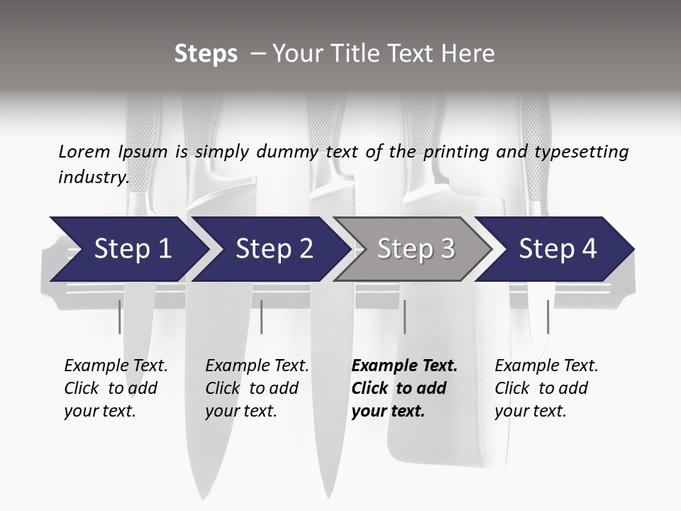Abstract Objects Household PowerPoint Template