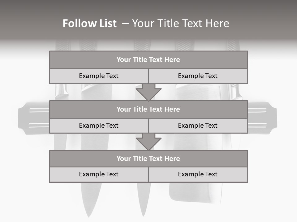 Abstract Objects Household PowerPoint Template
