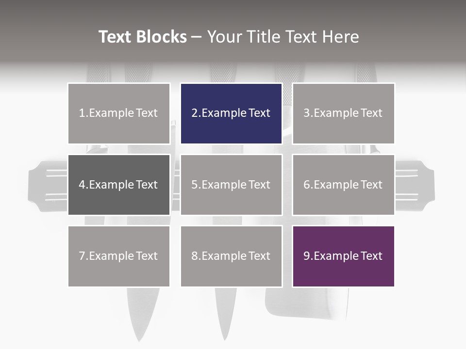 Abstract Objects Household PowerPoint Template