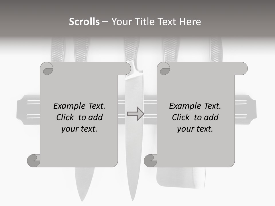 Abstract Objects Household PowerPoint Template