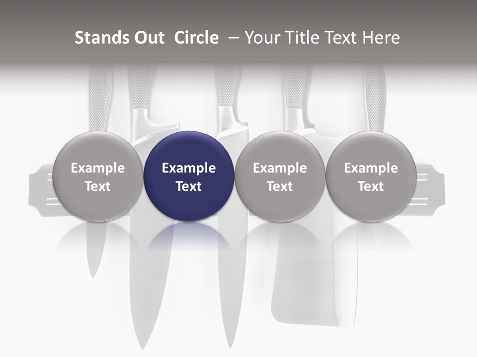 Abstract Objects Household PowerPoint Template