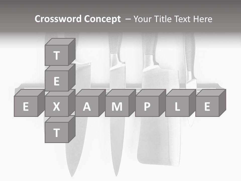 Abstract Objects Household PowerPoint Template