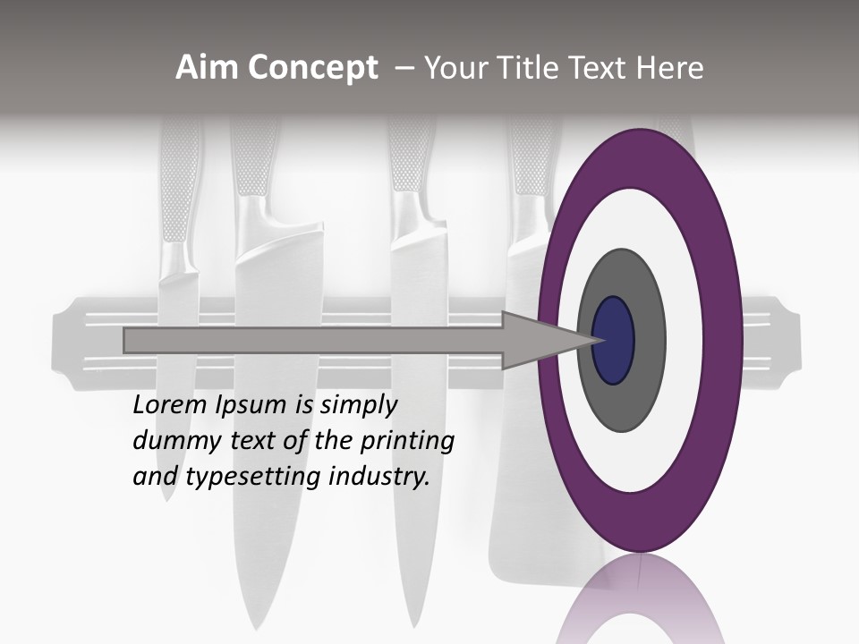 Abstract Objects Household PowerPoint Template