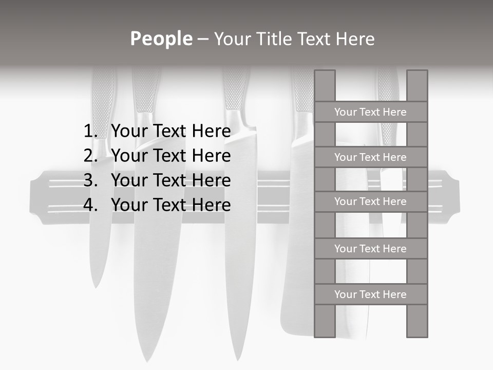 Abstract Objects Household PowerPoint Template