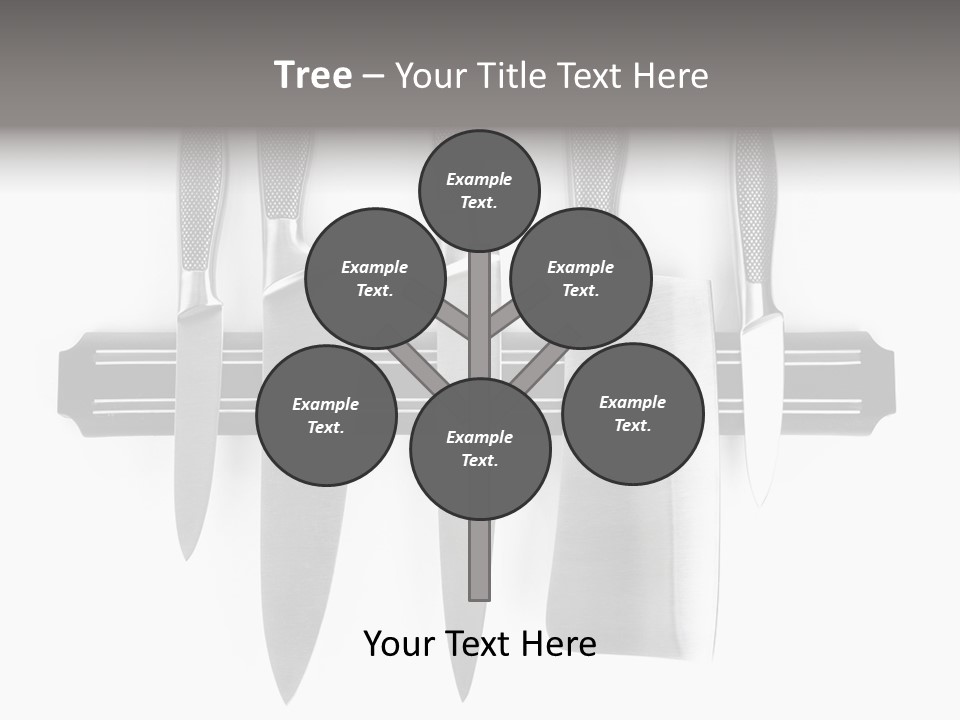 Abstract Objects Household PowerPoint Template
