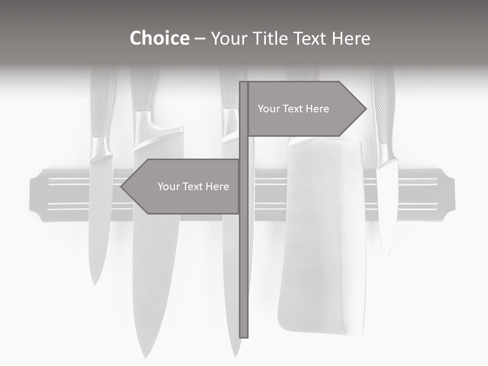 Abstract Objects Household PowerPoint Template