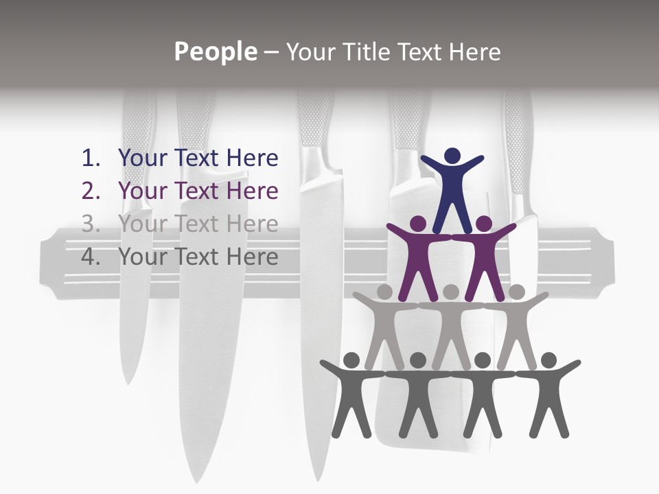 Abstract Objects Household PowerPoint Template