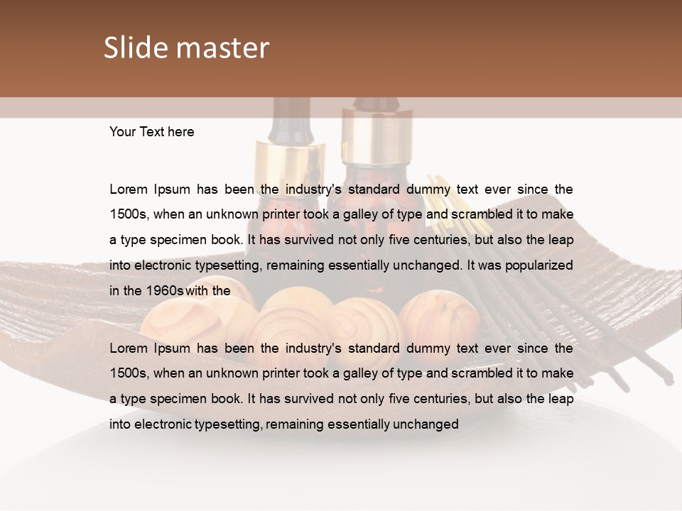 Closeup Macro Set PowerPoint Template