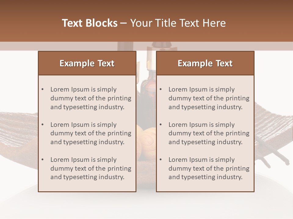 Closeup Macro Set PowerPoint Template